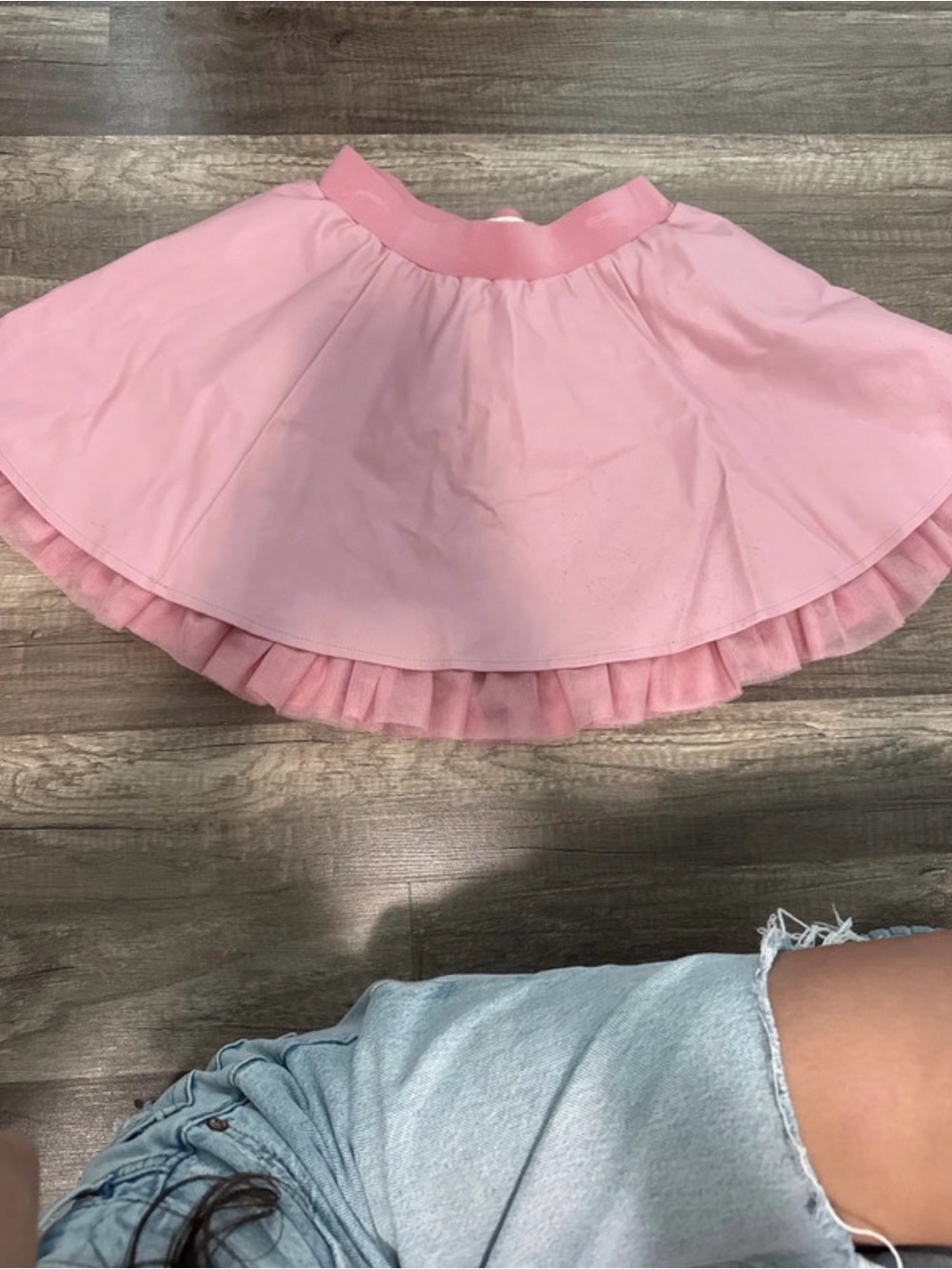 Forever 21 Light Pink Layered Tulle Skirt